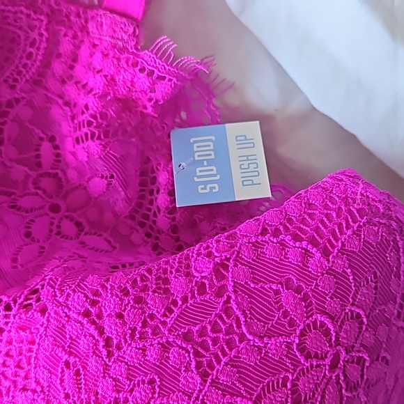 NWT PINK Victoria's Secret Push Up Racer back Bralette - Picture 6 of 13